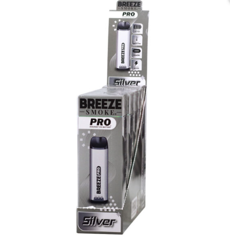 Breeze Pro Discreet Edition 510 Battery Silver