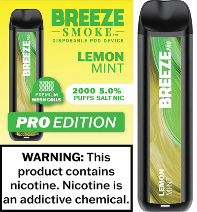 Breeze pro lemon mint