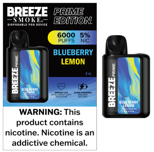 breeze prime blueberry lemon