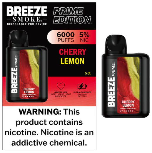 breeze prime cherry lemon