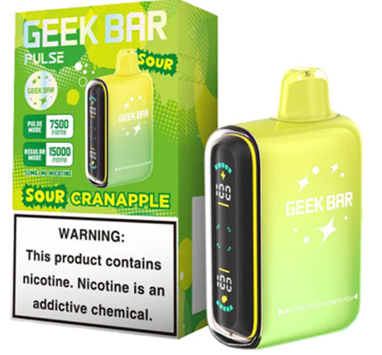 Geek Bar 15k SOUR CRANAPPLE