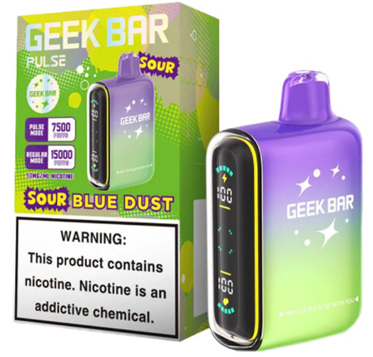 Geek Bar 15k Sour blue dust