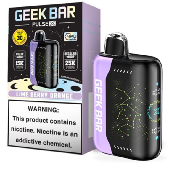Geek Bar 25k Lime berry orange