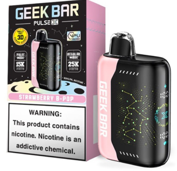 Geek Bar 25k Strawberry b pop