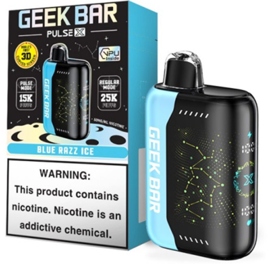 Geek Bar 25k Blue razz ice