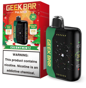 Geek Bar 25K Creamymintz xmas edition