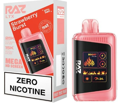 Raz 25k Strawberry burst Zero nic