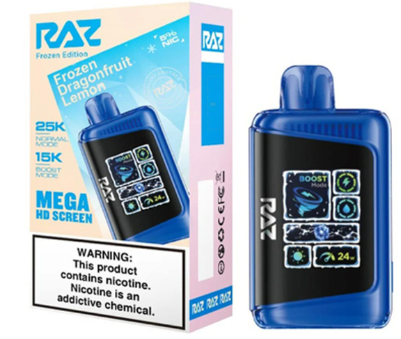 Raz 25k Frozen dragon fruit lemon