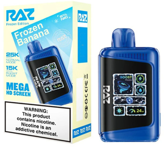 Raz 25k frozen banana