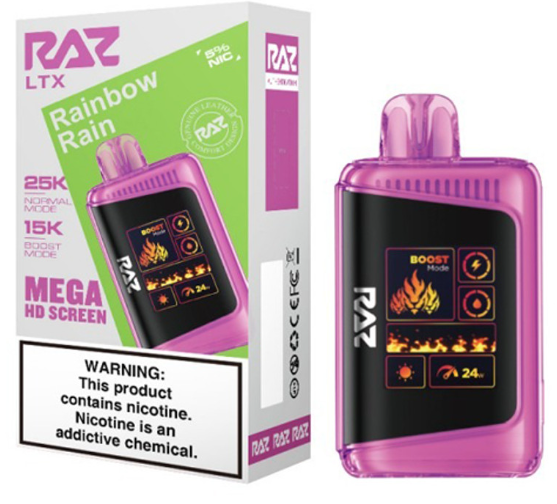 Raz 25k Rainbow rain