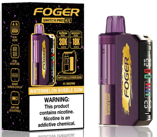 Foger switch pro kit watermelon bubblegum