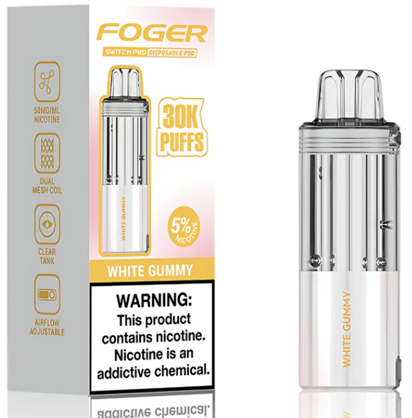Foger pod White Gummy