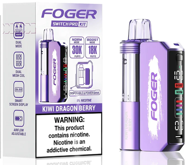 Foger Switch Pro kiwi dragon berry