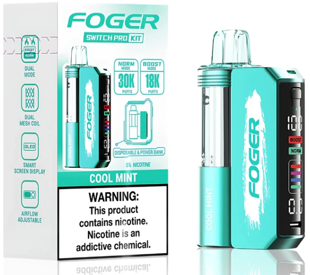 Foger Switch pro Cool mint