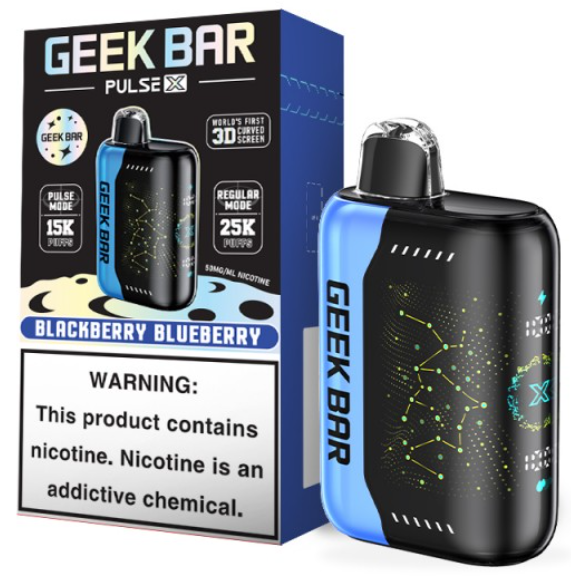 Geek Bar 25k blackberry blueberry