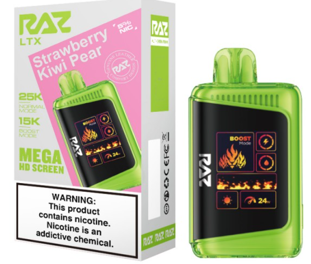 Raz 25k Strawberry kiwi pear