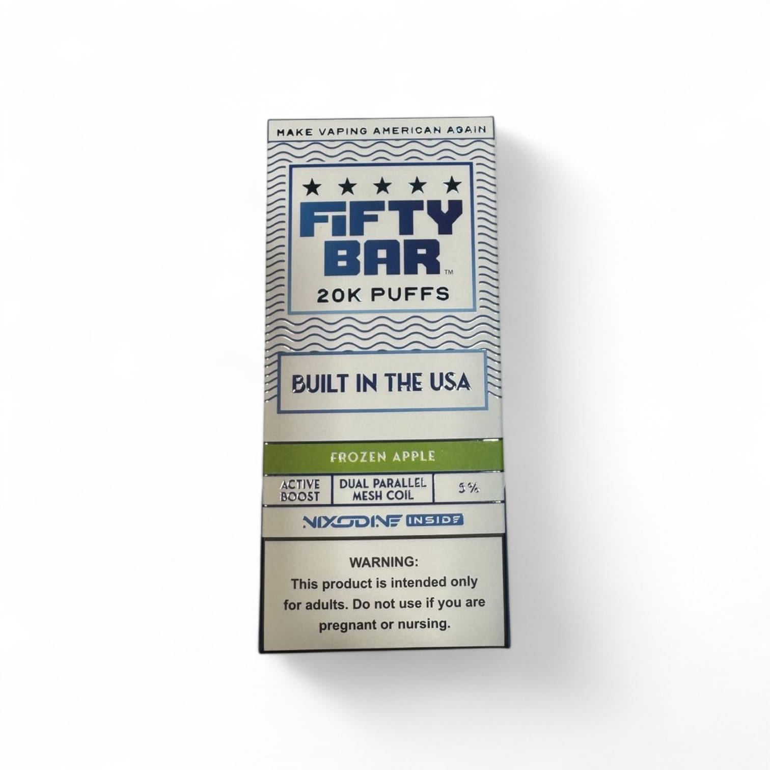Fifty bar 20k Frozen Apple (Nexodine)