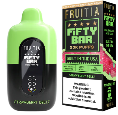 Fifty bar 20k Strawberry beltz