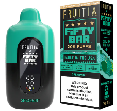 Fifty bar 20k spearmint
