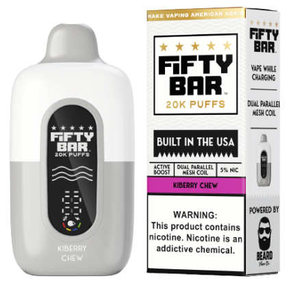 Fifty Bar 20K Kiberry Chew
