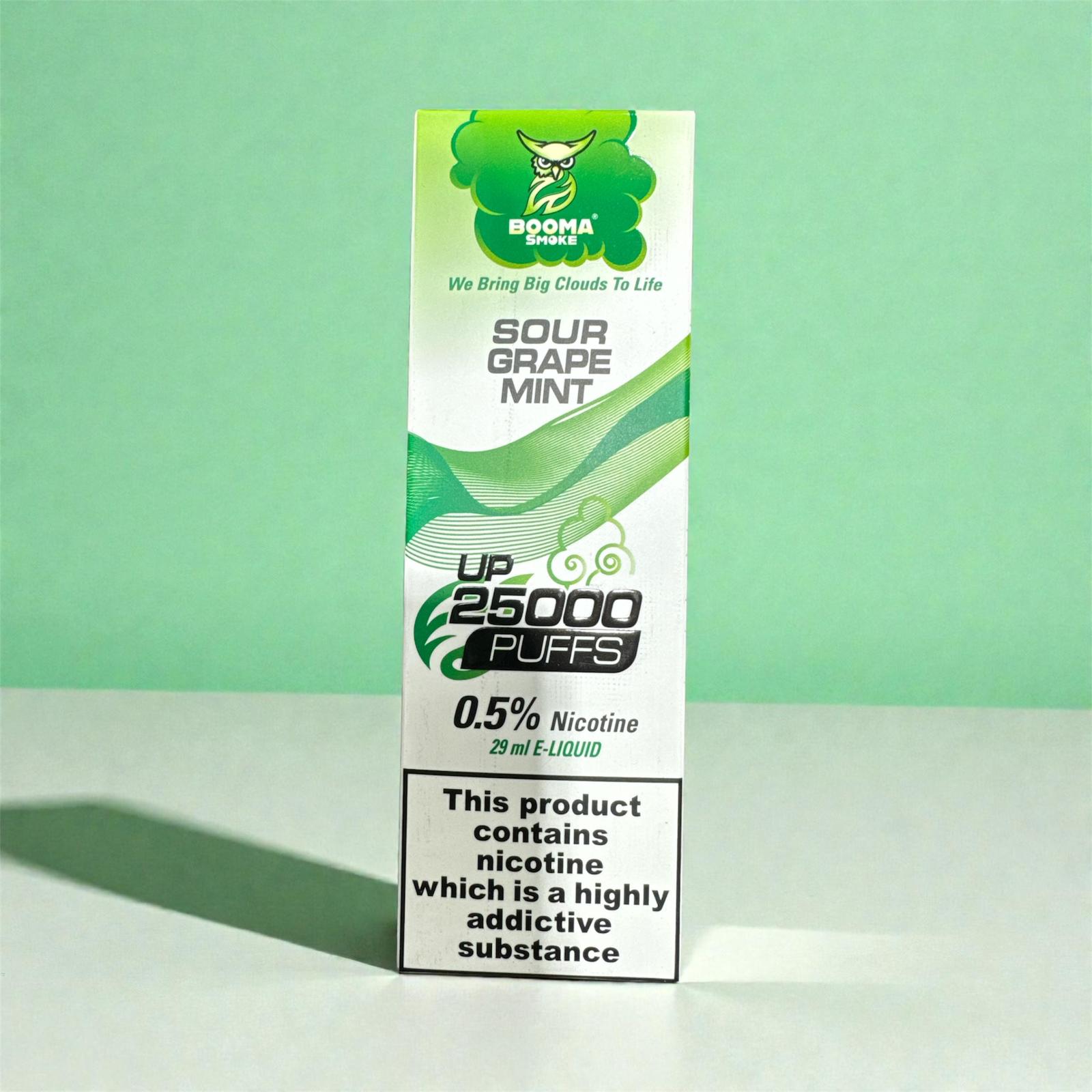 Booma 25k Sour Grape Mint