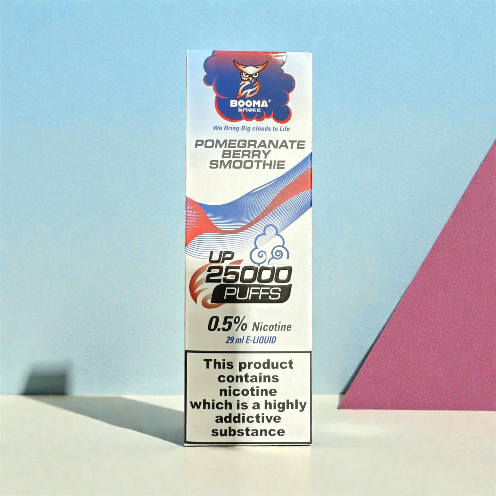 Booma 25k Pomegranate Berry Smothie