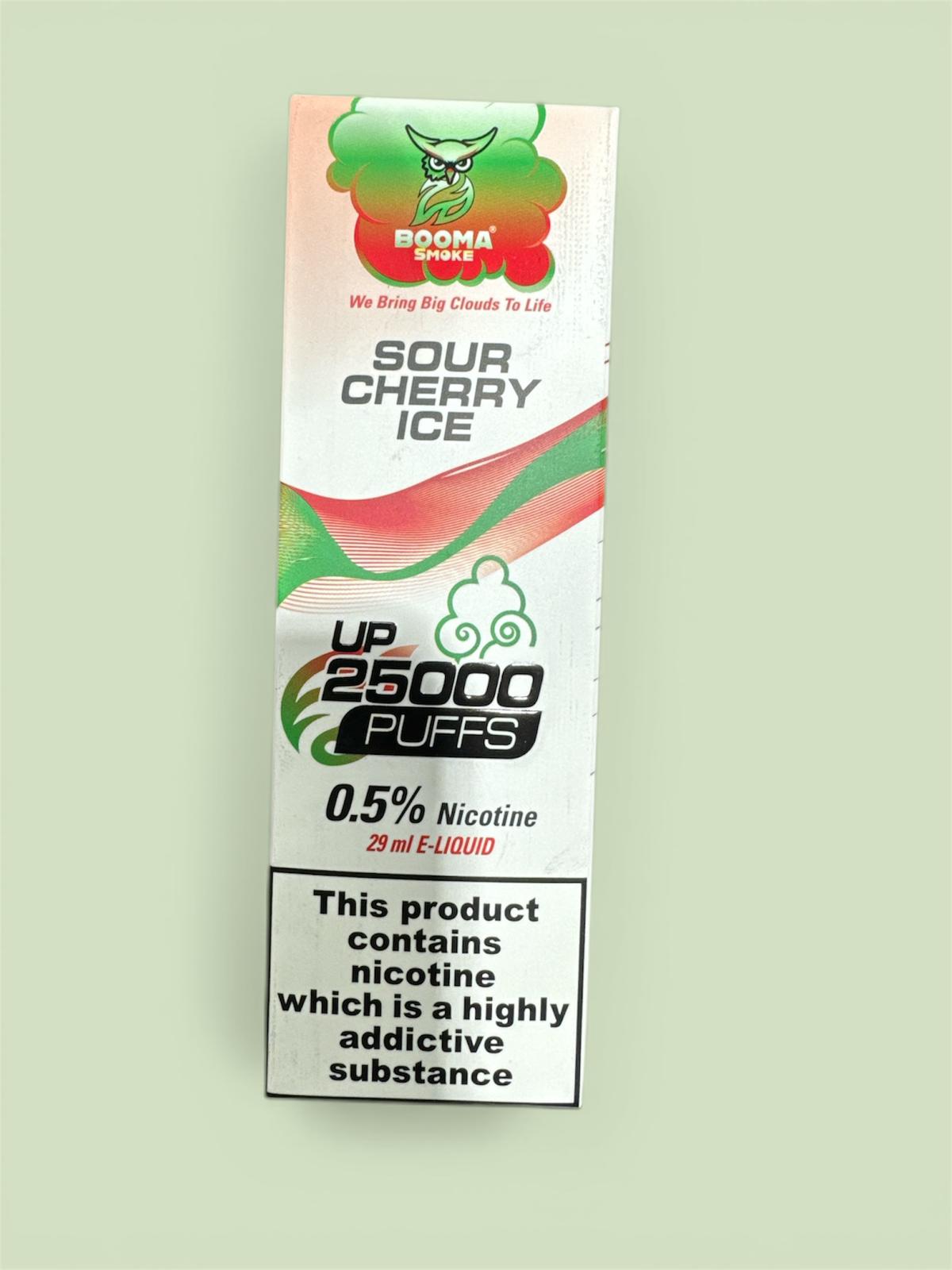 Booma 25k Sour Cherry Ice
