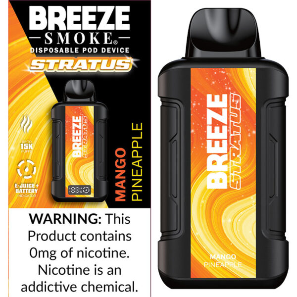 Breeze Stratus Mango Pineapple 15k puffs