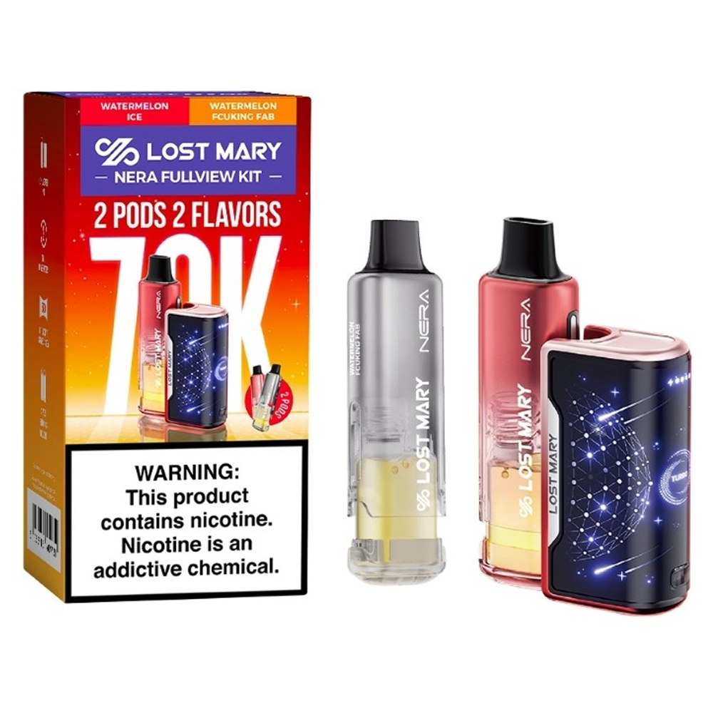 LOST MARY NERA FULLVIEW KIT  70K Watermelon ice & Watermelon fcuking fab