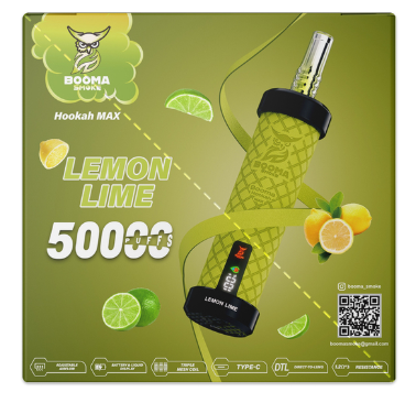 Booma Hooka 50k Lemon Lime