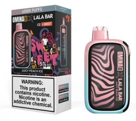 Lala bar 40k juicy peach ice