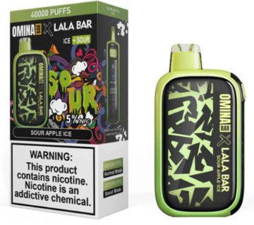 Lala bar 40k sour apple ice
