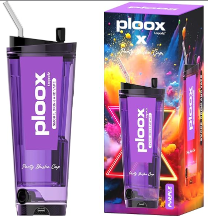 Ploox shisha cup purple