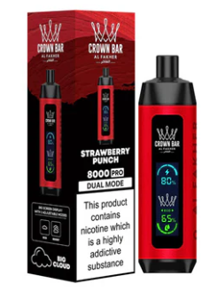 Crown bar strawberry Punch