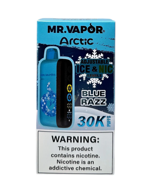 Mr vapor Arctic blue razz