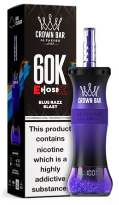 Crown bar 60k Bluerazz Blast