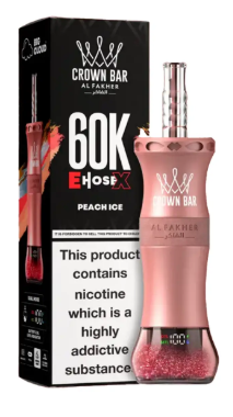 Crown bar 60k peach ice