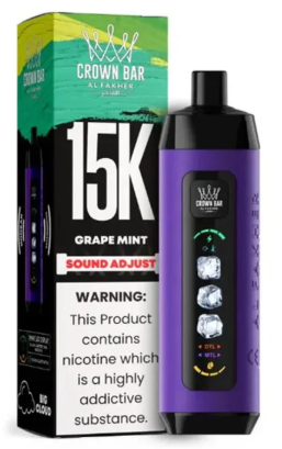 Crown bar 15K GRAPE MINT
