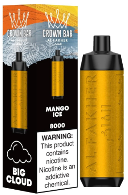 Crown bar mango ice 8k puffs