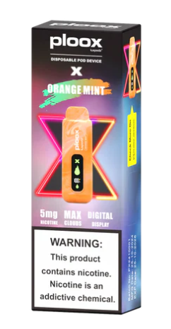 Ploox orange mint 15k puffs