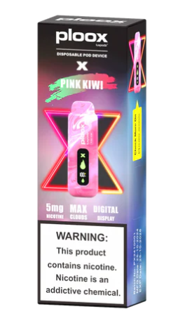 Ploox pink kiwi 15k puffs