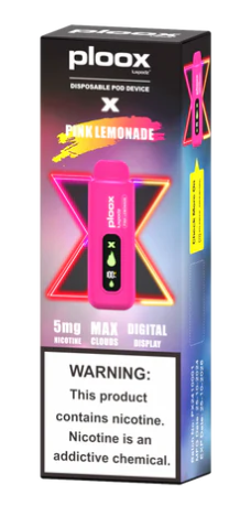 Ploox pink lemonade 15k puffs