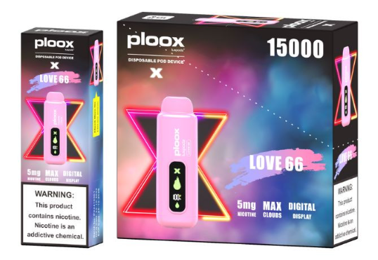 Ploox love 66 15k puffs