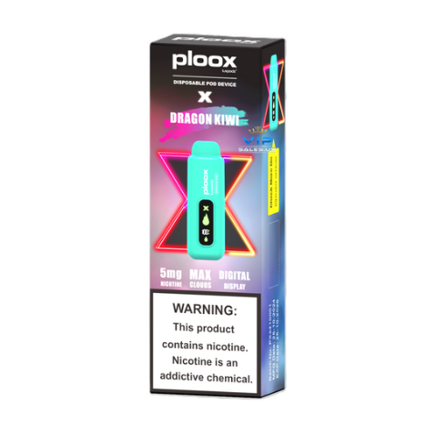Ploox Dragon kiwi 15k puffs