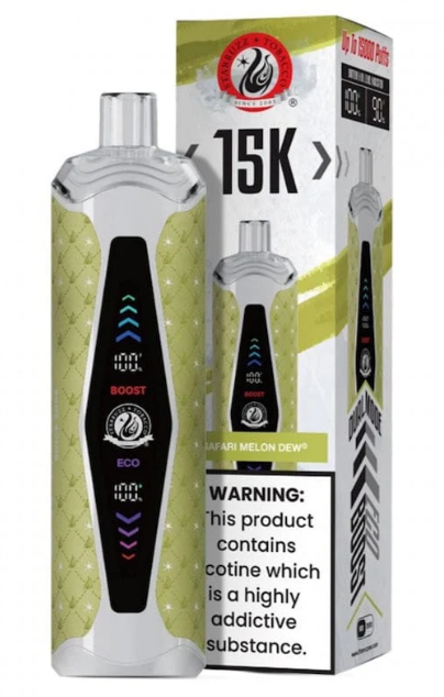 Starbuzz 15k safari melon dew 15k puffs