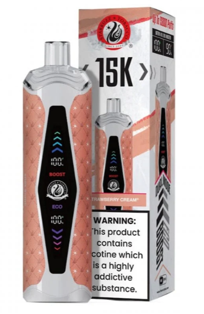 Starbuzz 15k strawberry cream 15k puffs