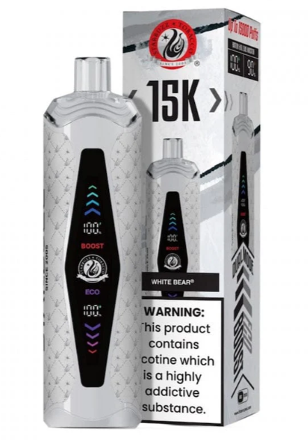 Starbuzz 15k white bear 15k puffs