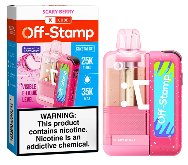 Off stamp kit 35k  SCARY BERRY