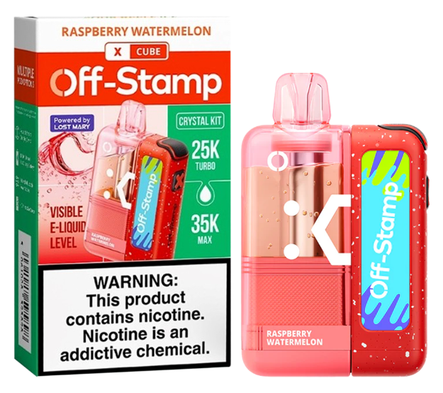 Off stamp kit 35k Raspberry Watermelon