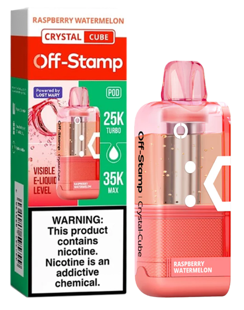 Off Stamp pod 35k puffs Raspberry watermelon